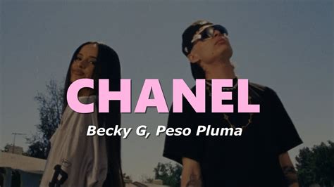 chanel letra|Chanel becky g lyrics.